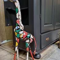Zimba-Arts colourful Giraffe