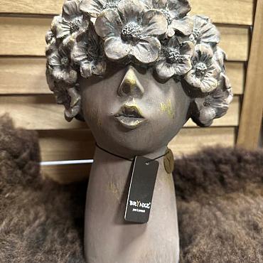 Brynxz flowered head ginger glazed