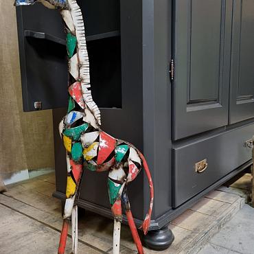 Zimba-Arts colourful Giraffe