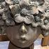 Brynxz flowered head ginger glazed