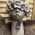 Brynxz flowered head ginger glazed